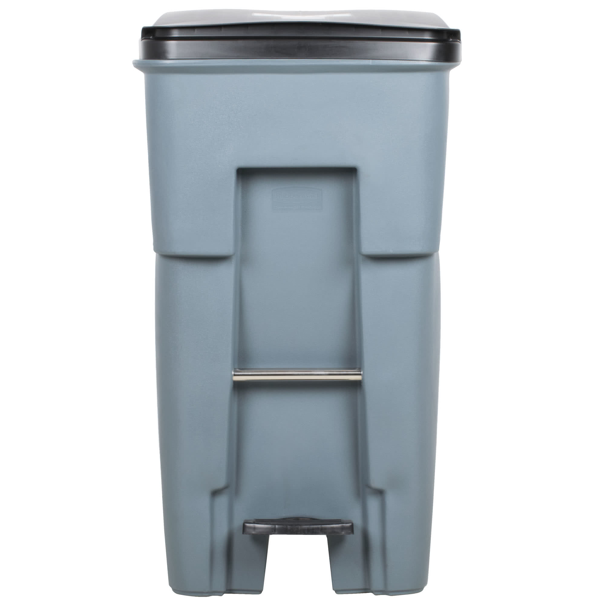 Rubbermaid 1971968 contenedor brute roll-out step-on con capacidad para 65 galones, color gris