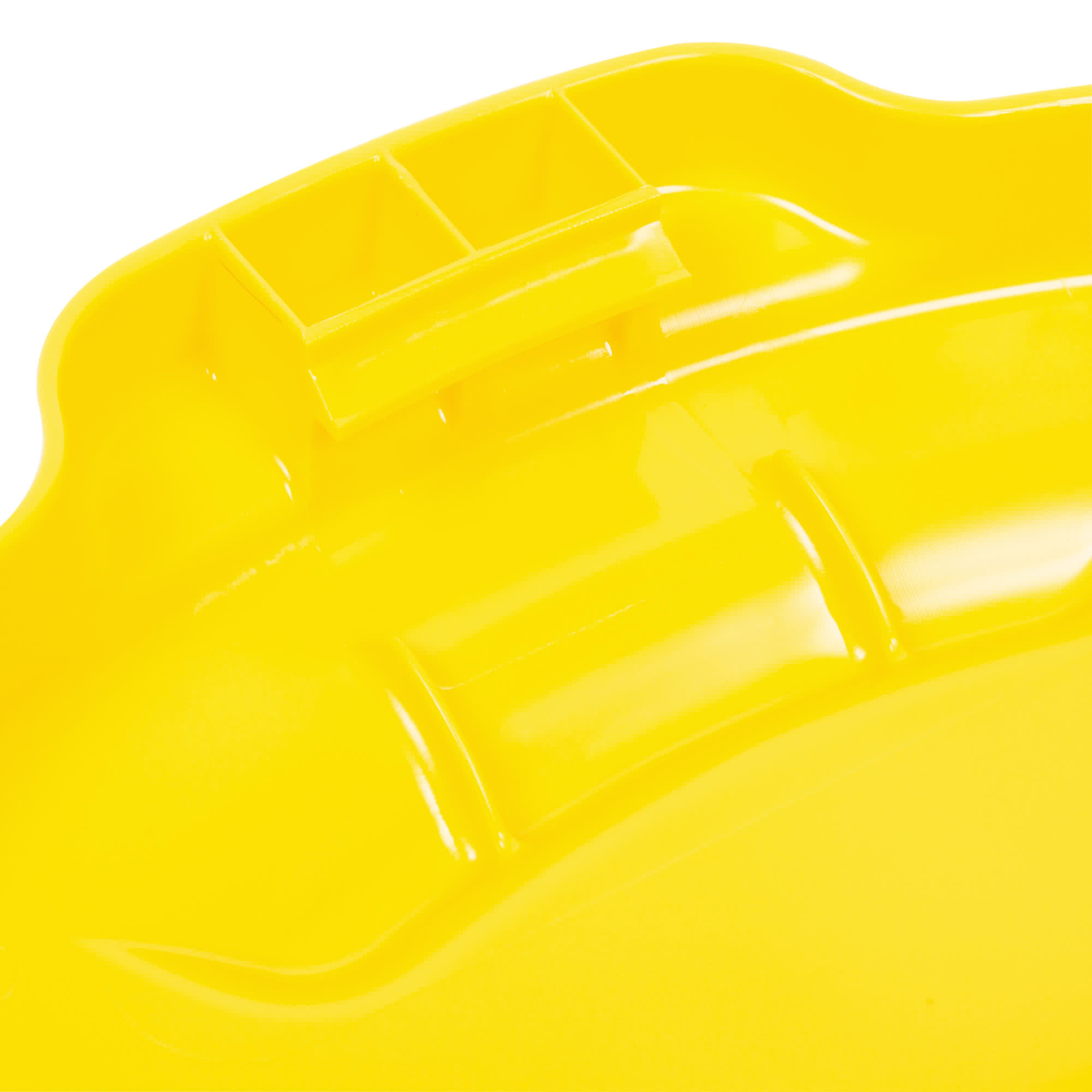 Rubbermaid FG261960YEL tapa Brute autodrenable color amarillo, aplica contenedor Brute de 20 galones