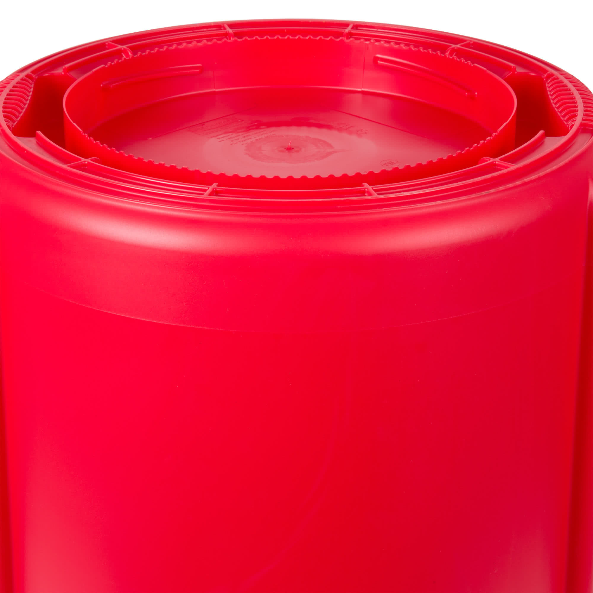 Rubbermaid FG262000RED contenedor Brute color rojo con capacidad para 20 galones