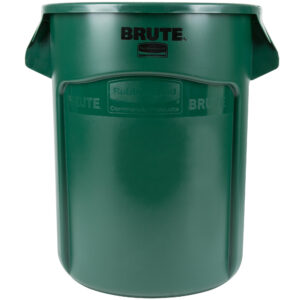 Rubbermaid FG262000DGRN contenedor Brute color verde con capacidad para 20 galones