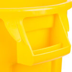 Rubbermaid FG263200YEL contenedor Brute color amarillo con capacidad para 32 galones 2