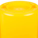 Rubbermaid FG263200YEL contenedor Brute color amarillo con capacidad para 32 galones 3