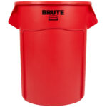 Rubbermaid FG265500RED contenedor Brute color rojo con capacidad para 55 galones 1