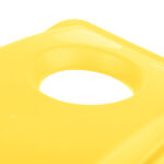 Rubbermaid FG269288YEL tapa Slim-jim color amarillo para reciclaje de botellas, aplican contenedores Slim-jim  3