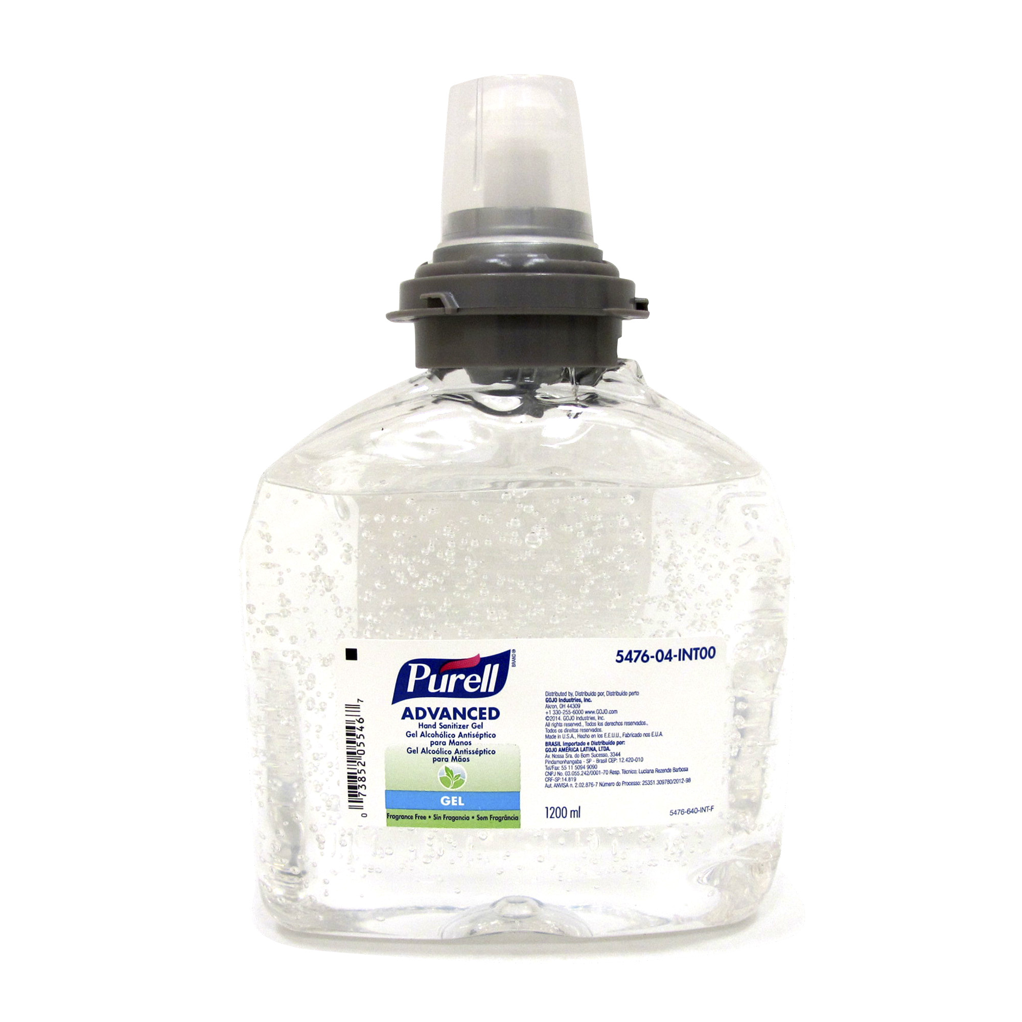 Purell 5476-04 Gel antibacterial para manos, caja con 2 cartuchos de 1200 ml cada uno