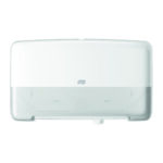 Tork 5555200 despachador de higiénico Elevation mini twin jumbo, color blanco 1