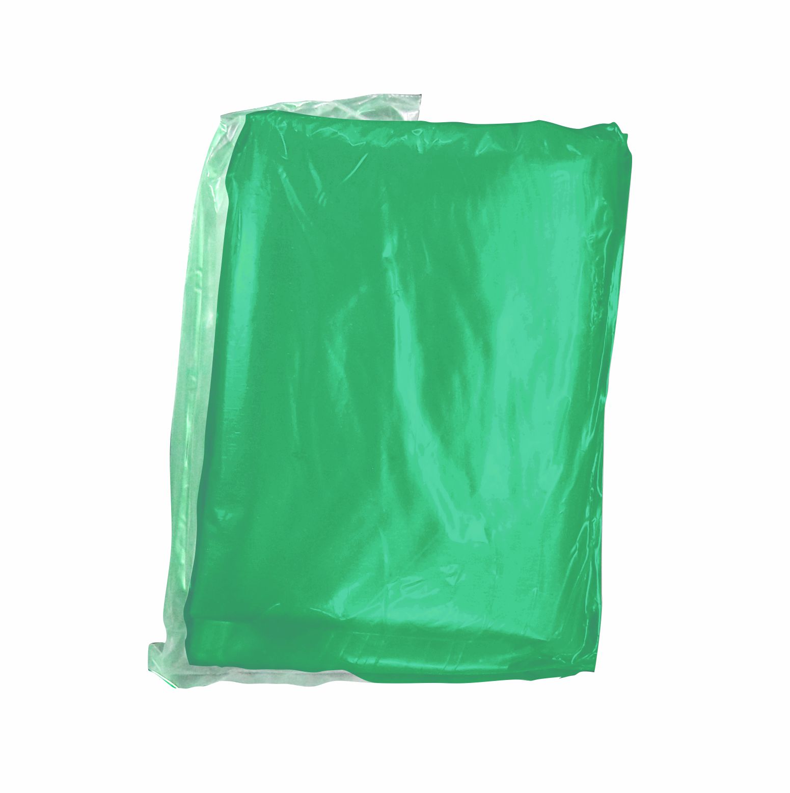 Paquete de bolsa 1.10 x 1.20 color verde con 25 kilos
