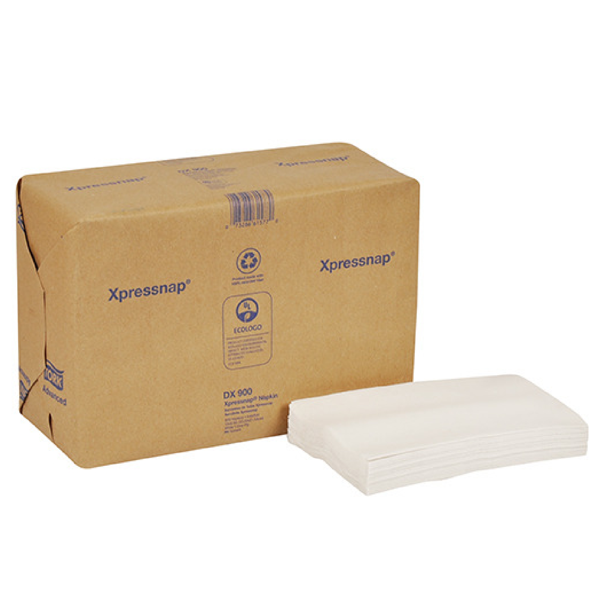 Tork 701342 servilleta Advanced Xpressnap color blanca 25 x16, caja con 12 paquetes de 500 hojas cada uno