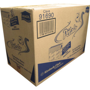 Kimberly Clark91690 Servilleta Petalo barramesa interdoblada jumbo color blanca, caja con 24 paquetes de 250 hojas cada uno