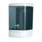 Oval DV006 Jabonera manual dispensadora de jabón líquido, color blanca  1